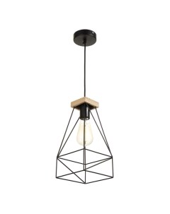 Светильник «Дженаз» Е27 40 Вт черный 15×15×32-130 см Bayerlux