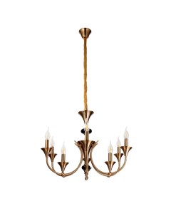 Люстра потолочная «Аллодия», 9×40 Вт, Е14, 70×70×51 см Bayerlux