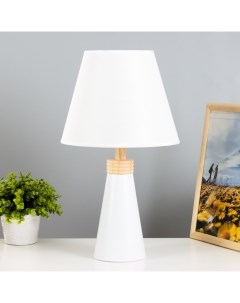 Настольная лампа «Аютаж» E27 40 Вт белый 25×25×42.5 см Risalux