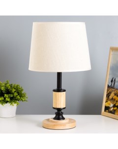 Настольная лампа «Сендр» E27 40 Вт черный 25×25×43 см Risalux