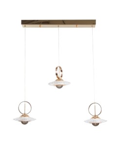 Светильник «Лиенн» 81 Вт LED золото 60×19×19 см Bayerlux