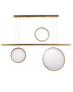 Светильник «Шари» LED 100 Вт 4000К золото 115×10×38.5-120 см Bayerlux