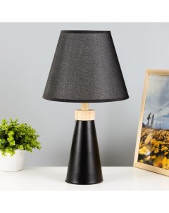 Настольная лампа «Аютаж» E27 40 Вт черный 25×25×42.5 см Risalux