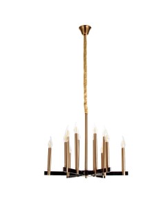 Люстра «Барри», 12×40 Вт, Е14, латунь, 65×65×50 см Bayerlux