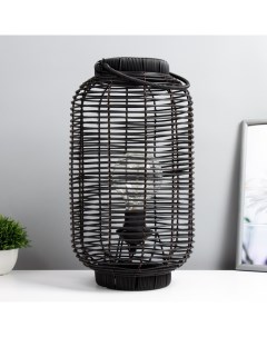 Настольная лампа «Бурмис» Е27 15 Вт черный 23×23×40 см Risalux