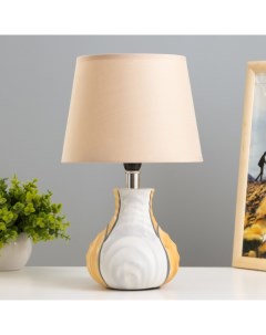 Настольная лампа «Аарон» Е14 40 Вт серый 22×22×36 см Risalux