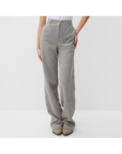 Брюки вельветовые женские : Velvet Collection, серые, размер 44 Minaku