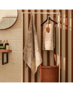 Полотенце махровое «. Классика», 50×90 см, коричневое Этель