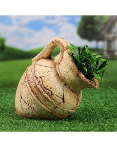 Фигурное кашпо "Кувшин Лада" 23х22см Хорошие сувениры