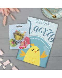 Набор «Цыплята»: полотенце, 40×73 см, саржа 190 г/м², формочки для печенья Этель