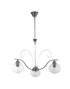 Люстра «Харми» 3хE27 40 Вт серебро 58×58×41 см Bayerlux