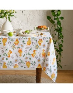 Скатерть Duckling, 149×110 см, 100% хлопок, рогожка 164 г/м² Доляна