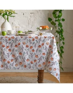 Скатерть Oleander 149×180 см, 100% хлопок, рогожка 164 г/м² Доляна