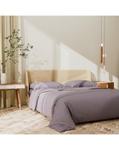 Постельное бельё евро «» Grey sky, мако-сатин Этель