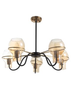 Люстра «Кэган» 5хE27 40 Вт черный 68×68×46.5 см Bayerlux