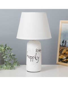 Настольная лампа 16602/1 E14 40 Вт белый 38×38×25 см Risalux