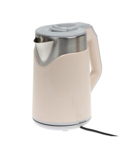 Чайник электрический Irit IR-1364, металл, 1.8 л, 1500 Вт, бежевый