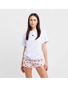 Пижама женская (футболка, шорты) Cute, размер 40-42 Kaftan