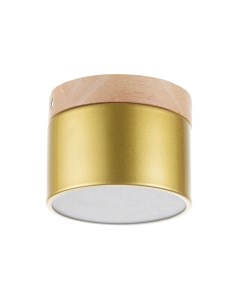 Светильник «Алтер» LED 7 Вт 4000К золото 10×10×8 см Bayerlux