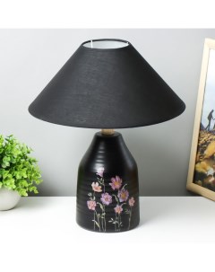 Настольная лампа «Астранция» 1×40 Вт E14 серый 30×30×38 см Risalux