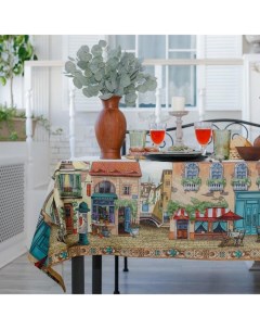 Скатерть «» Италия 110×150 см, 100% хлопок, саржа 190 г/м² Этель
