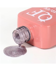 Гель лак для ногтей, кошачий глаз, 3-х фазный, 10 мл, LED/UV, цвет серебристый (60) Qf