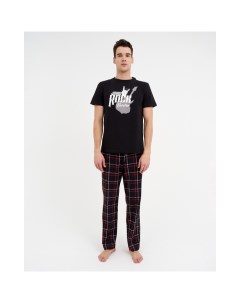 Пижама мужская «Rock» размер 54 Kaftan