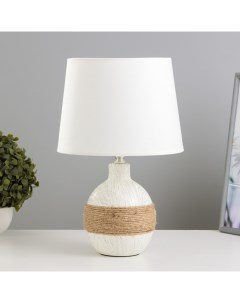 Лампа настольная с абажуром «Шпагат» Е14 23×23×34 см Risalux