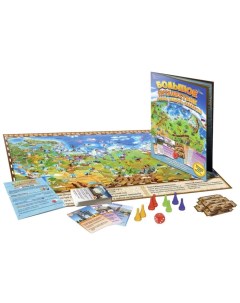 Настольная игра «Большое путешествие Россия, Беларусь, Казахстан» Нескучные игры