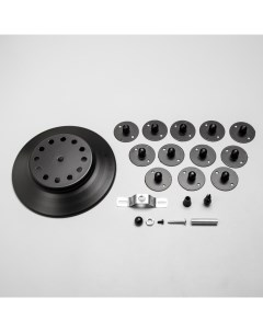 Комплект для светильника «Паук-12», черный, 25×25×4 см Bayerlux