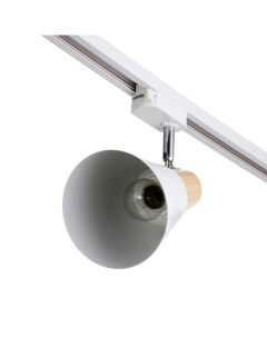 Светильник трековый Simple "Паулина" Е27 40Вт белый 16х12х18см Bayerlux