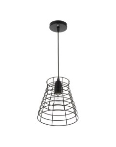 Светильник «Крона» Е27 40 Вт черный 20×20×18-118 см Bayerlux