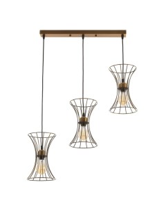 Светильник «Анетта» 3хЕ27 40 Вт золото 16×50×23-123 см Bayerlux