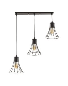 Светильник «Чилли» 3хЕ27 40 Вт черный 18×50×19-119 см Bayerlux