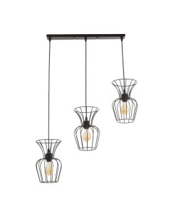 Светильник «Фрейя» 3хЕ27 40 Вт черный 16×50×23-123 см Bayerlux