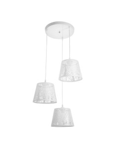 Светильник «Чаща» 3хЕ27 40 Вт белый 40×40×20-90 см Bayerlux