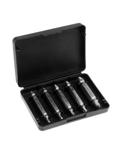 Набор двусторонних экстракторов, 5 шт., HSS, левая резьба, диапазон М2-М12 Tundra