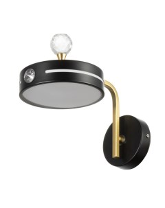 Бра «Антеко» LED 12 Вт 4000К черный 15×26×16 см Bayerlux