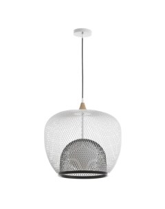 Светильник «Маура» Е27 40 Вт бело-черный 40×40×32-132 см Bayerlux