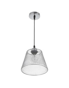 Светильник «Фиш» Е27 40 Вт хром 20×20×16-116 см Bayerlux