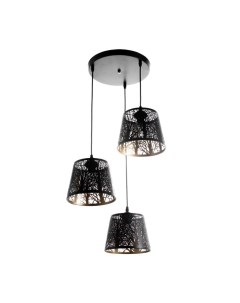 Светильник «Чаща» 3хЕ27 40 Вт черный 40×40×20-90 см Bayerlux