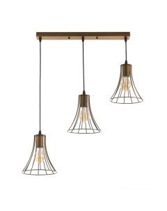 Светильник «Чилли» 3хЕ27 40 Вт золото 18×50×19-119 см Bayerlux