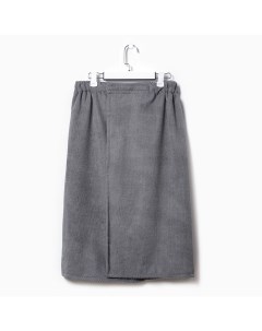 Полотенце - килт банное «», 75×150 см, серое Этель