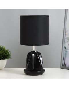 Настольная лампа «Лаура» Е14 40 Вт чёрный 13×13×25 см Risalux