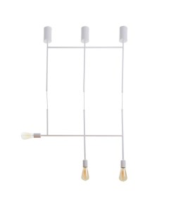 Светильник «Лучик» 3хЕ27 40 Вт белый 70×5×30-130 см Bayerlux