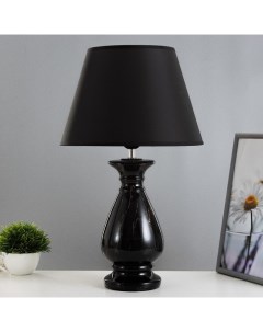 Настольная лампа «Фиона» Е27 40 Вт черный 30×30×49 см Risalux