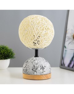 Настольная лампа «Неонила» Е14 40 Вт черный 12×12×30 см Risalux