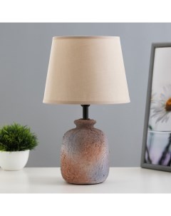 Настольная лампа «Тереза» Е14 40 Вт бежевый 20×20×33 см Risalux