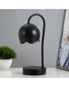 Настольная лампа «Свелл» G9 40 Вт черный 11×11×28 см Risalux