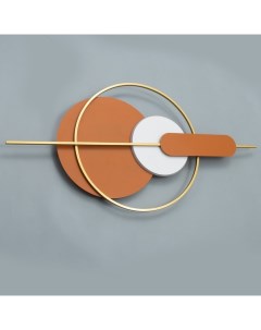 Бра «Алле» LED 16 Вт 3000К оранжевый белый 100×5×50 см Bayerlux